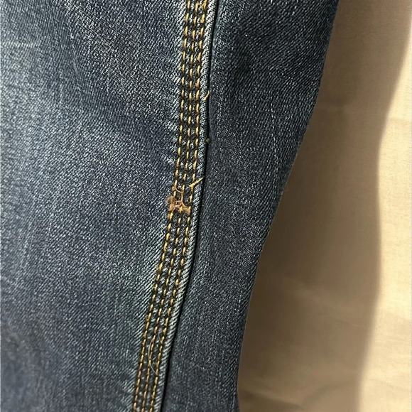 women's flannel lined Carhartt jeans size 12 short - Picture 5 of 5